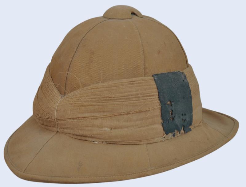 WW1 British Dorset Regiment 'Wolseley' Helmet -Mesopotamia/Gallipolli Unit