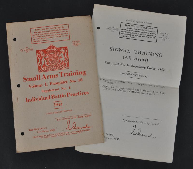 Individual Battle Practices 1943 - Small Arms Training Vol. 1 Pamph 18