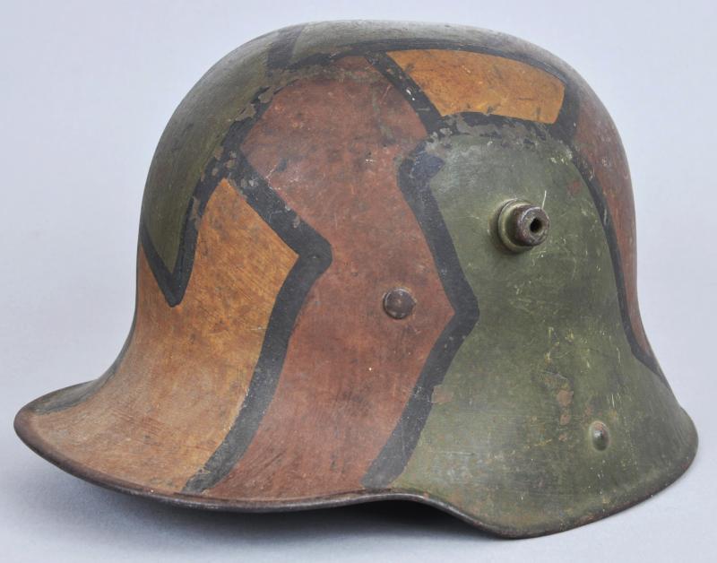 Published WW1 German M16 Camouflage Helmet