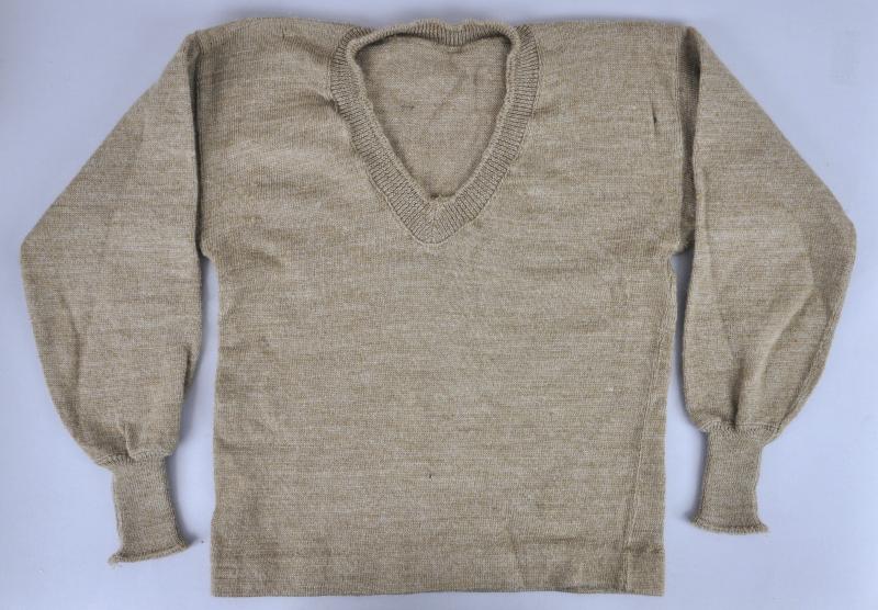 WW2 British V Neck Sweater - 1944 Dated