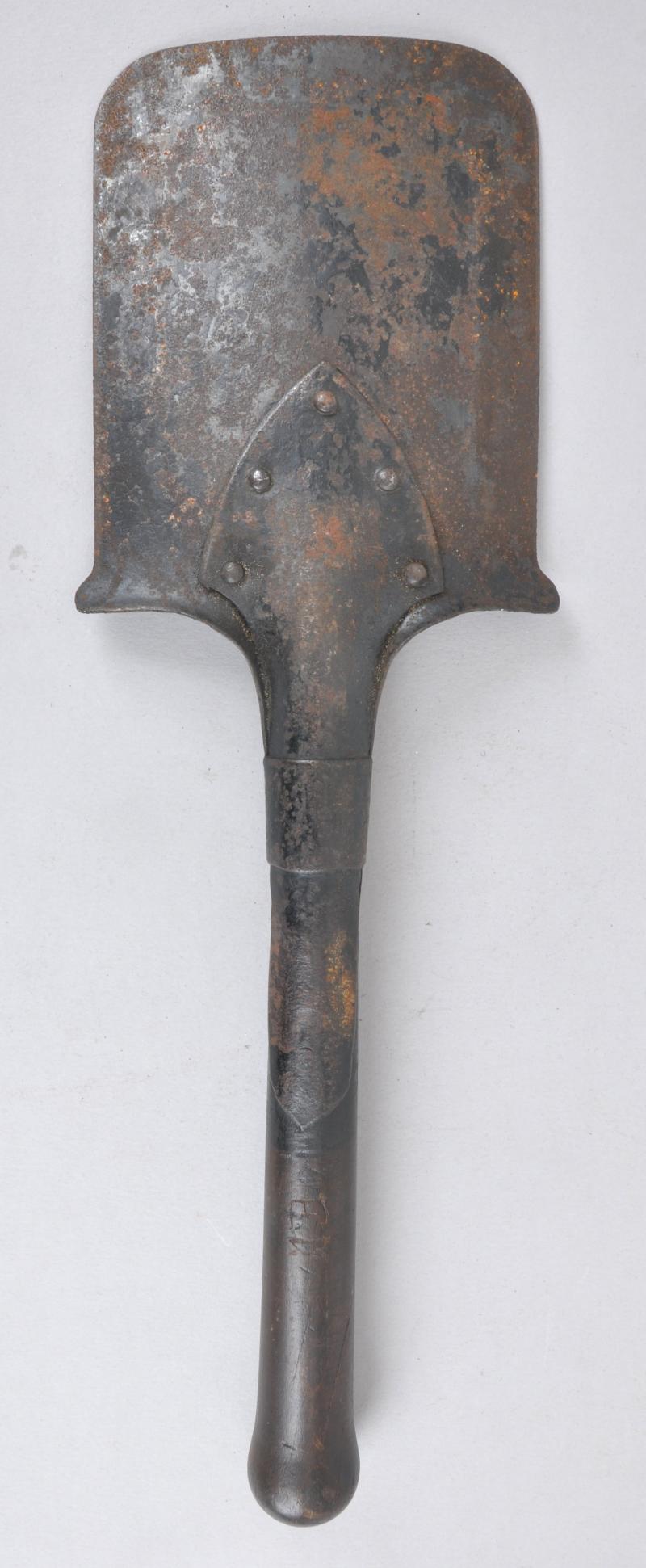 WW1 French M1909 Straight Shovel 1915