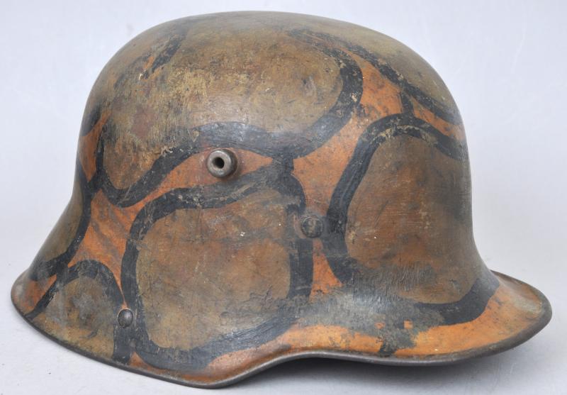 WW1 German M17 Camouflage Helmet