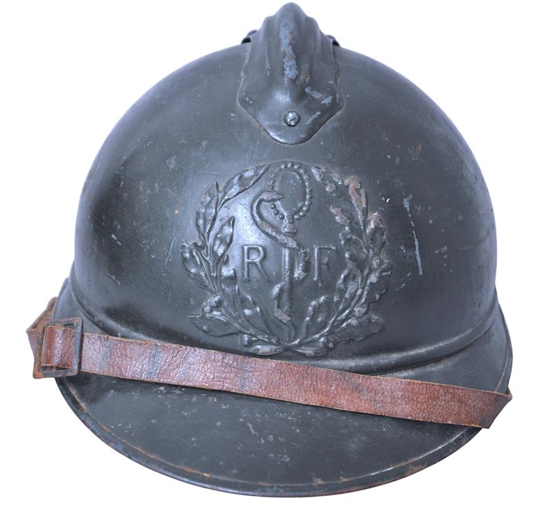 WW1 French Medical M15 Adrian Helmet
