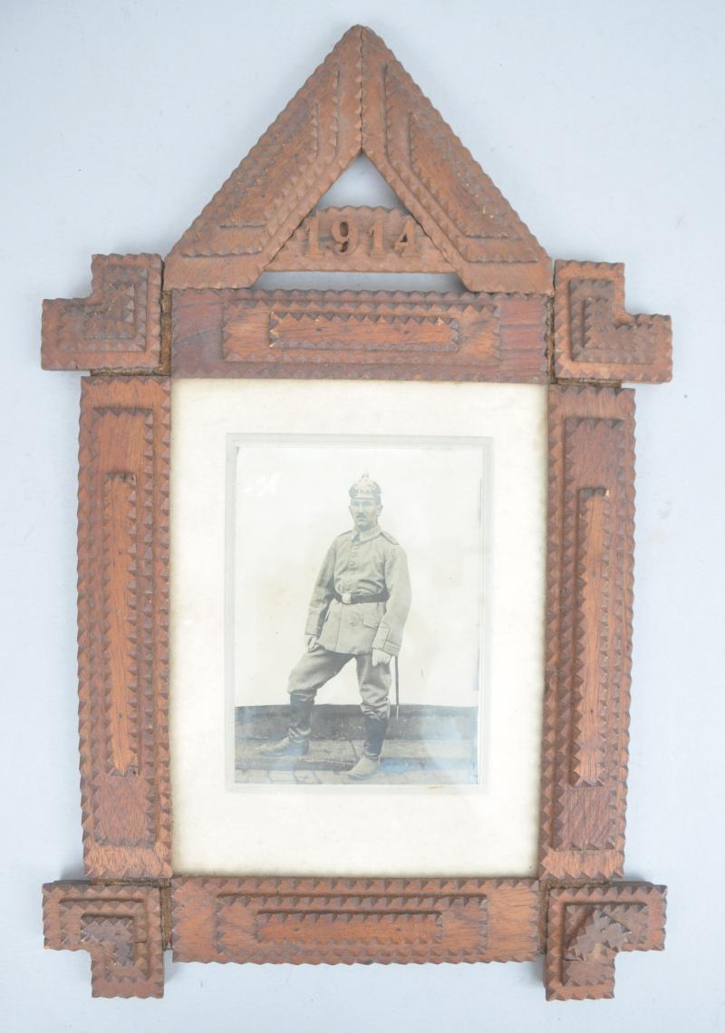 WW1 German '1914'  KIA Soldiers Framed Picture