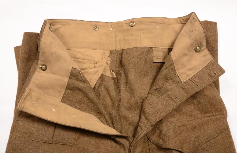 WW2 British 37 Pattern Battledress Trousers 1940