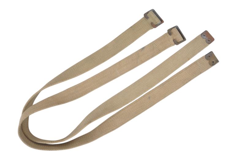 WW2 British '37 Pattern Webbing Auxiliary Straps ( For Largepack )