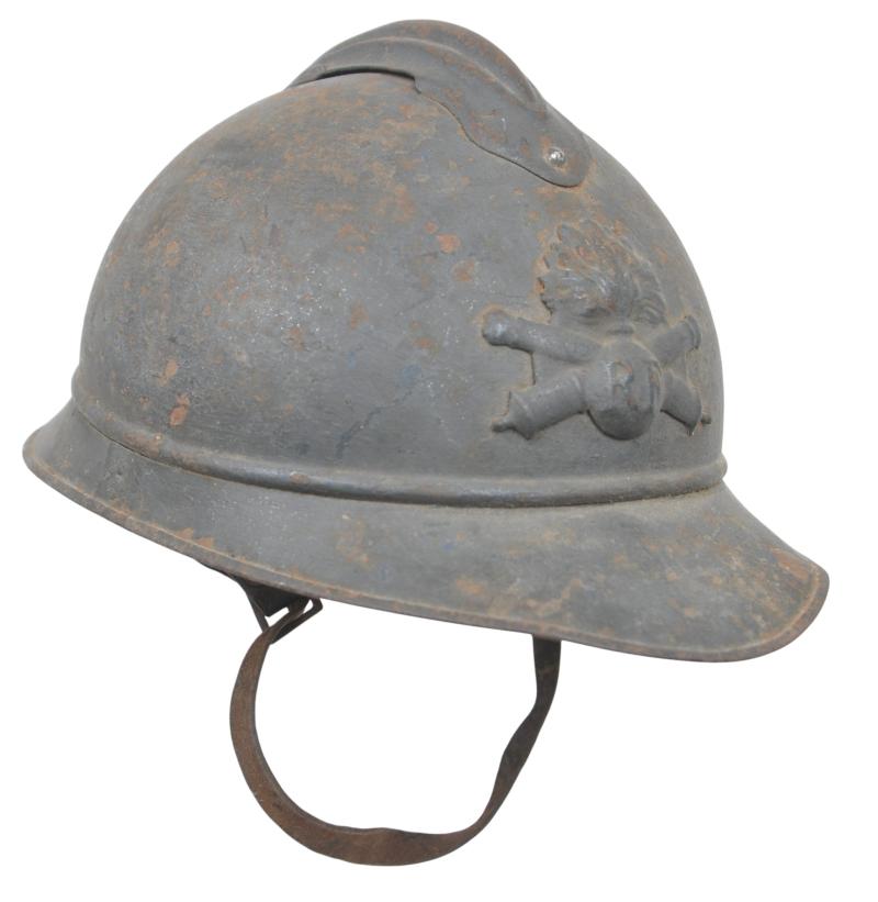 WW1 French Artillery M15 Adrian Helmet