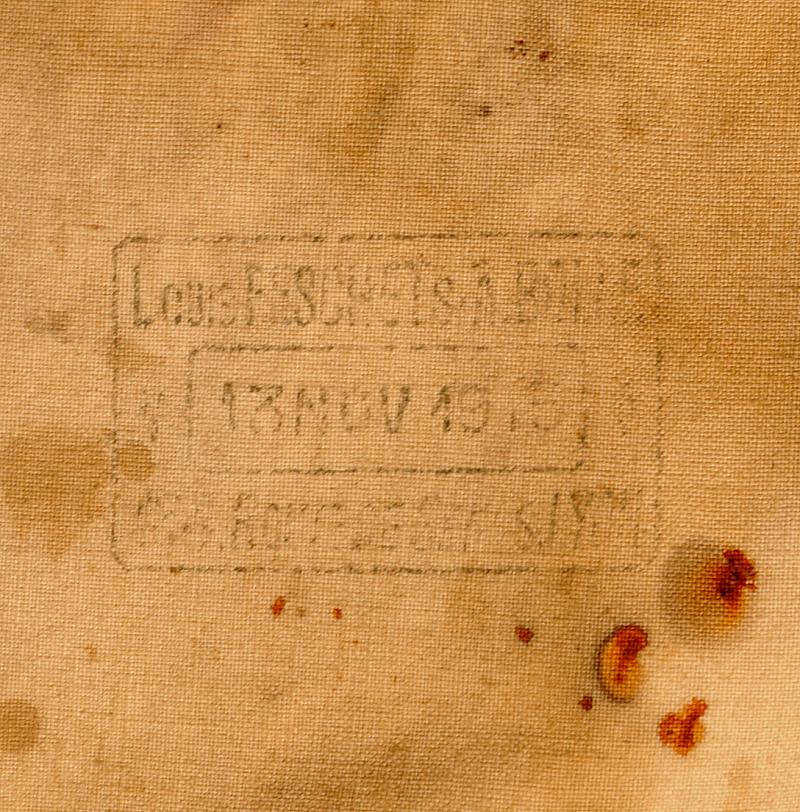 WW1 French M1893/15 Pack - 1915 Dated