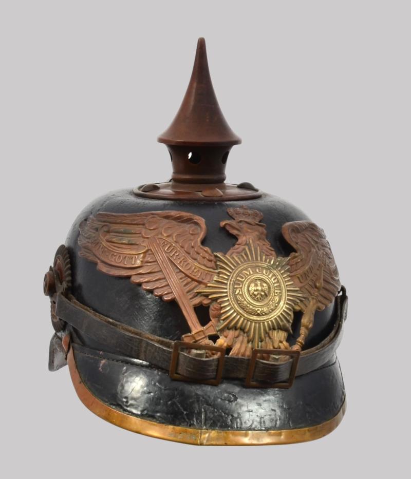 WW1 German Prussian Guard /Landsgendarmerie Pickelhaube