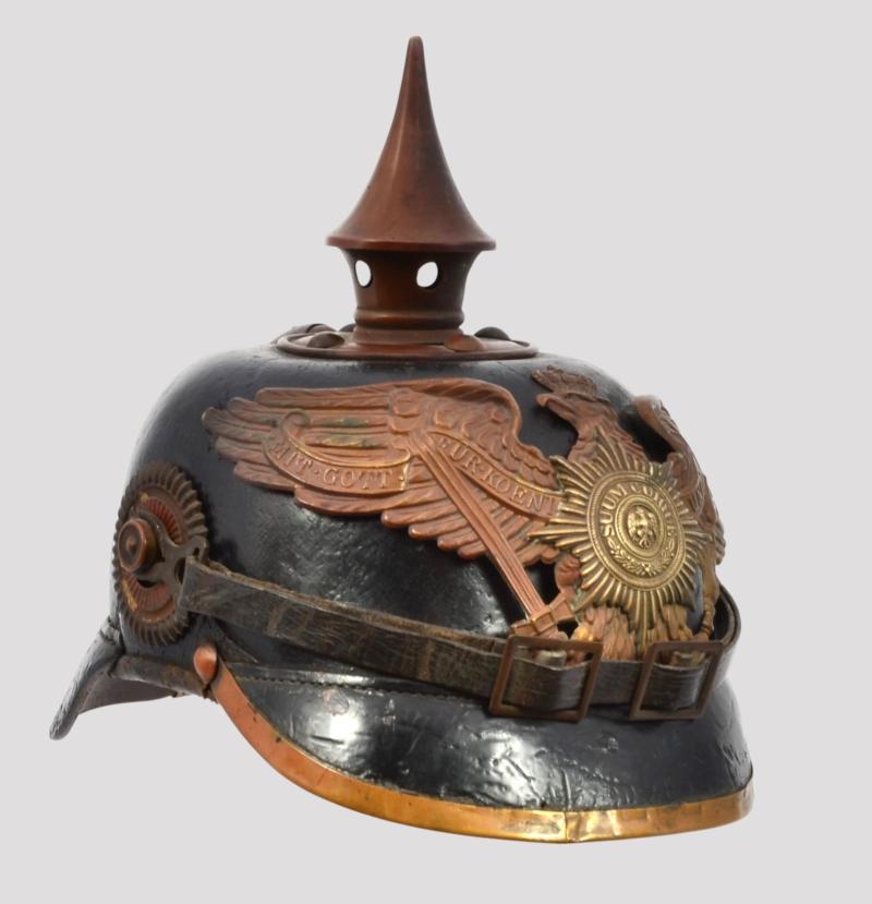 WW1 German Prussian Guard /Landsgendarmerie Pickelhaube