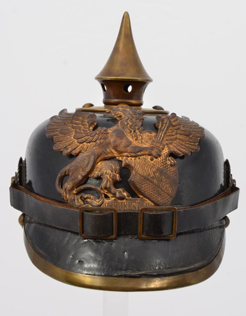 WW1 German Baden M1895 Mans Pickelhaube