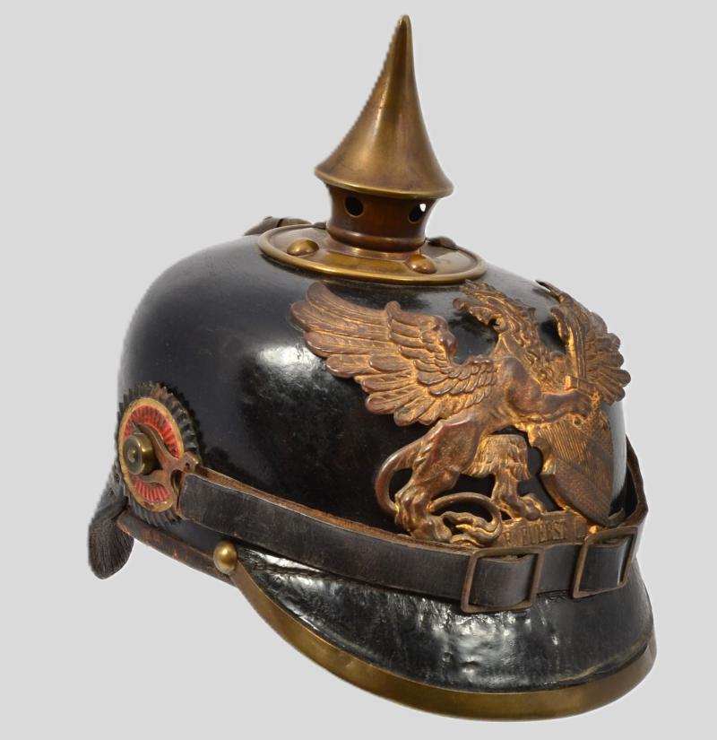 WW1 German Baden M1895 Mans Pickelhaube