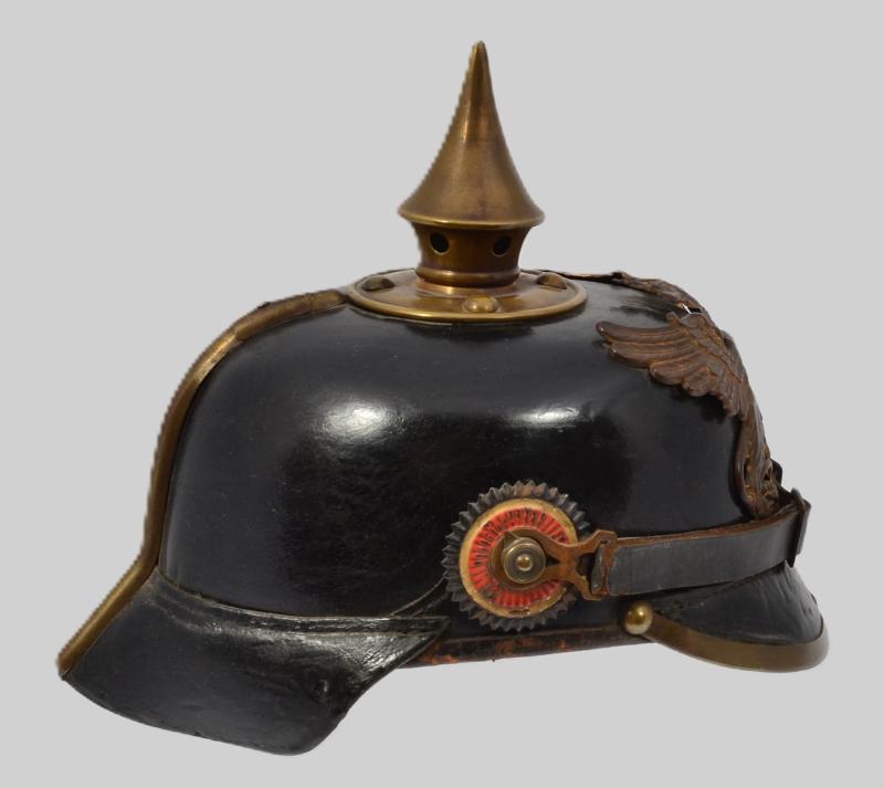 WW1 German Baden M1895 Mans Pickelhaube