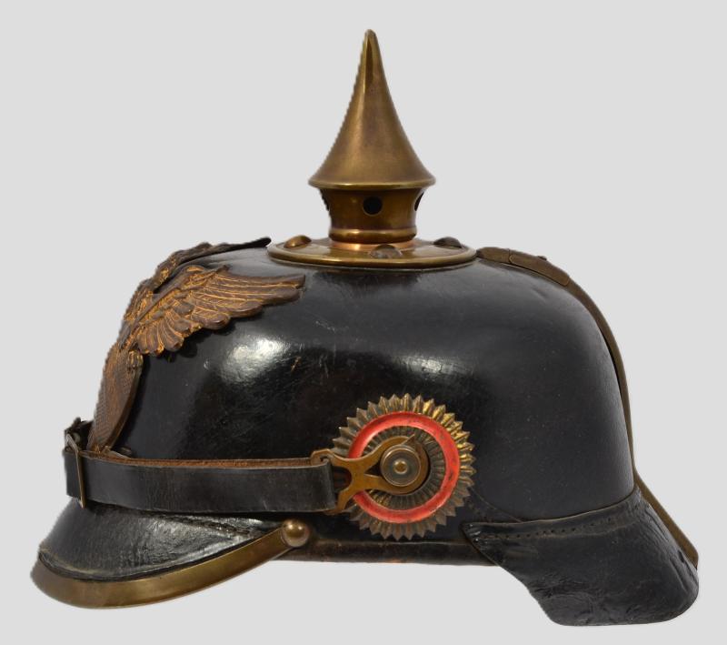 WW1 German Baden M1895 Mans Pickelhaube