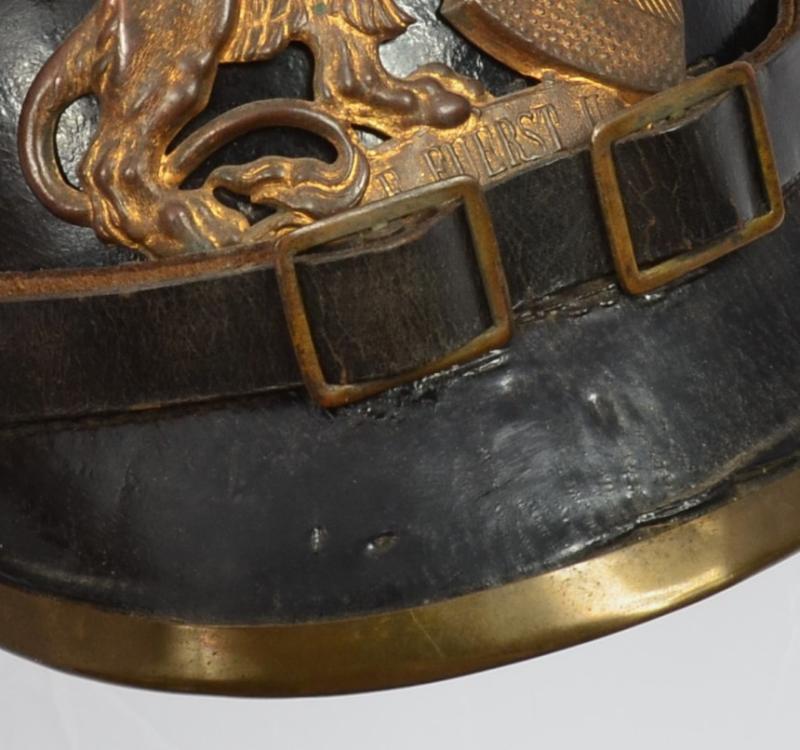 WW1 German Baden M1895 Mans Pickelhaube
