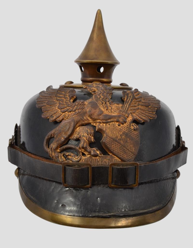 WW1 German Baden M1895 Mans Pickelhaube