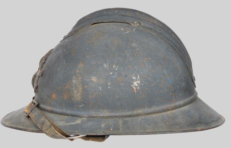 WW1 French Adrian Artillery Loft Found Helmet