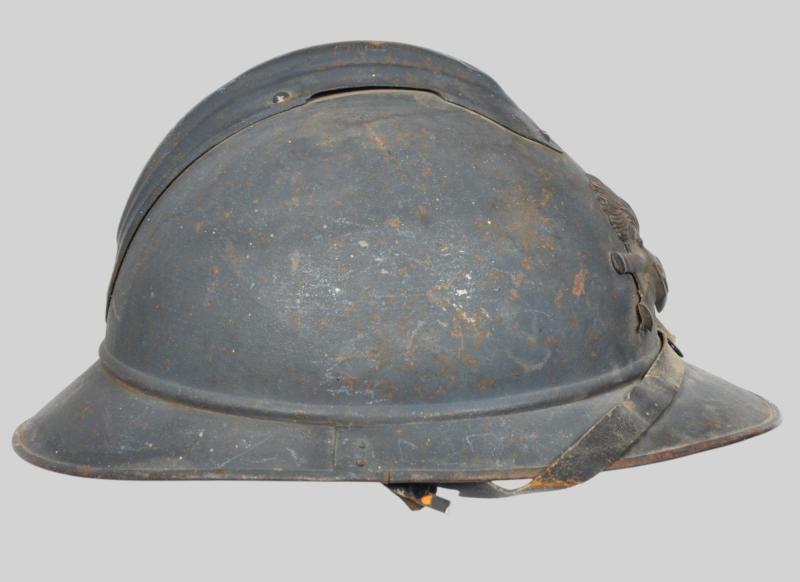 WW1 French Adrian Artillery Loft Found Helmet