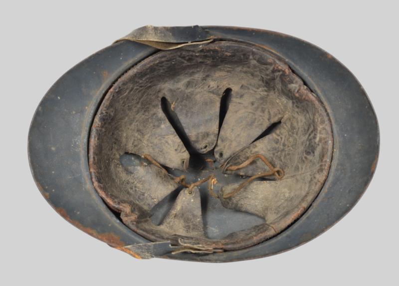 WW1 French Adrian Artillery Loft Found Helmet