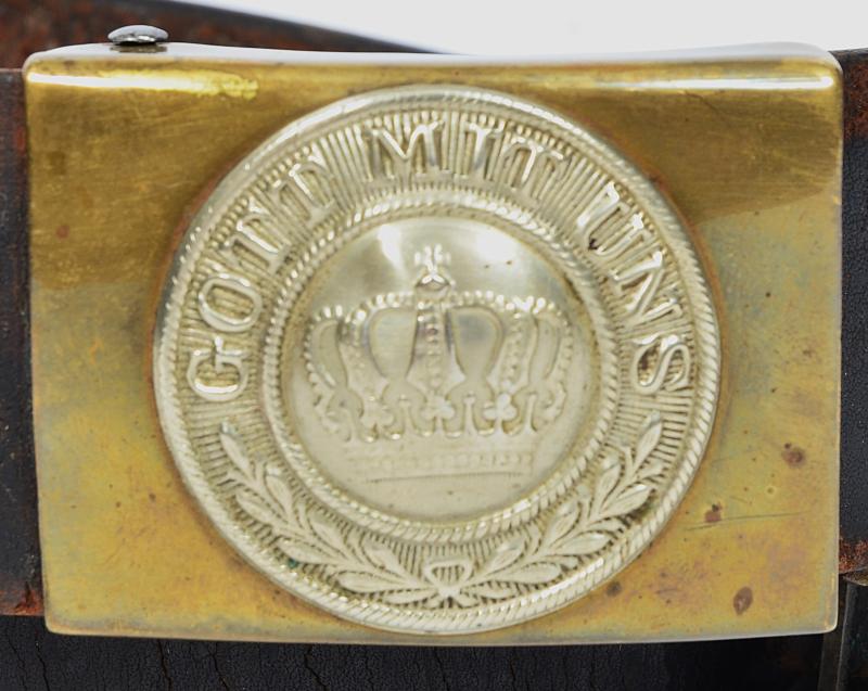 WW1 German Untouched Belt Set of Prussia 1915