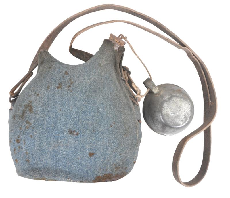 WW1 French 2L Waterbottle & Cup