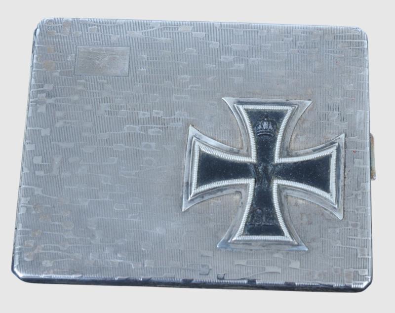 WW1 German '1914 Iron Cross' Cigarette case