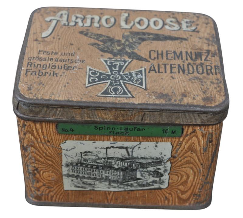WW1 German Period 'Ringlaufer' Tin For Personal Items