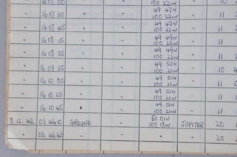 WW2 Canadian Air Force Sight Logbook 1942 To 166 SQN KIA