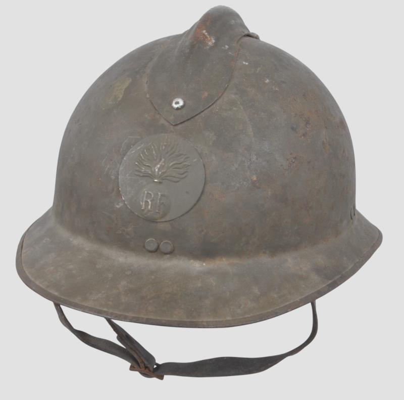 WW2 French 'Battle For France' M26 Adrian Infantry Helmet