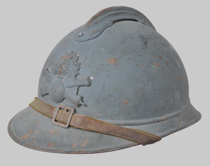 WW1 French Artillery M15 Adrian Helmet