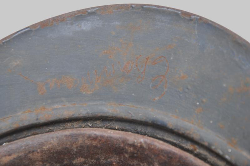 WW1 French Artillery M15 Adrian Helmet