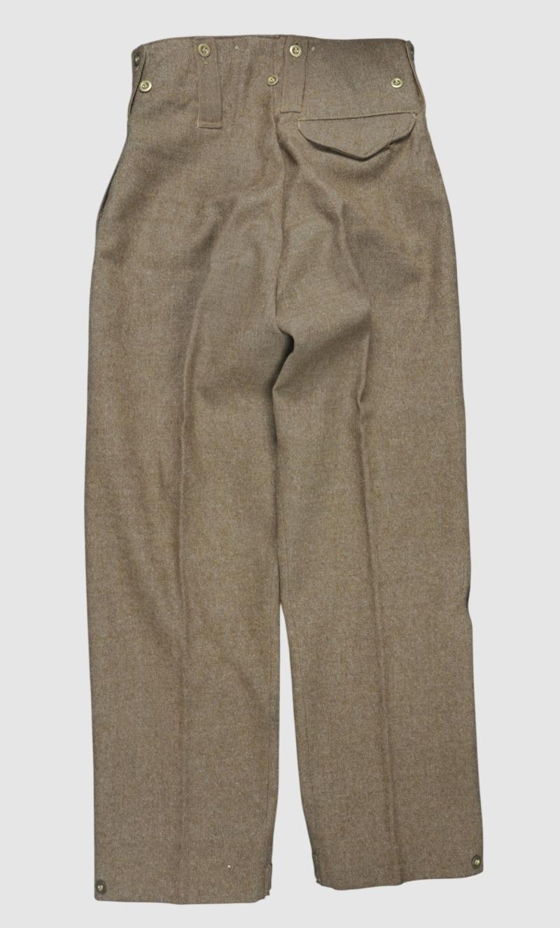 WW2 British '37 Pattern Battledress Trousers