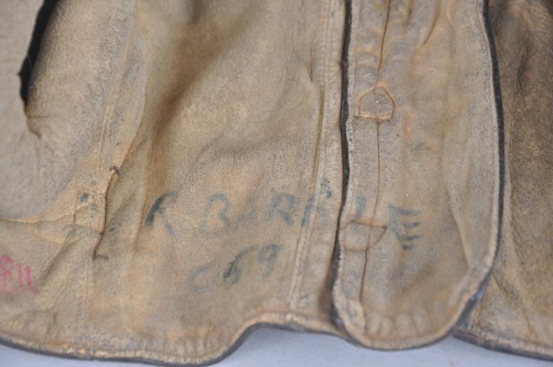 WW2 British 1939 Dated B Type Flying Helmet - Wearer KIA 26th March 1942 Holland