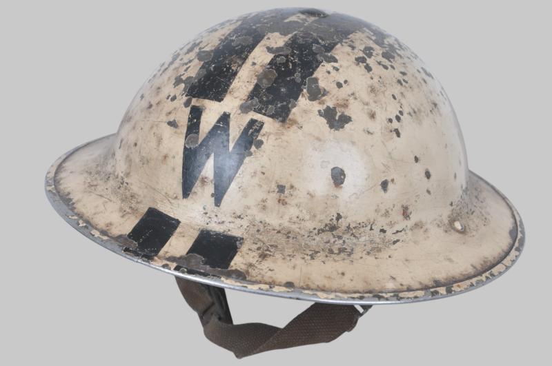 WW2 British Chief Wardens Helmet 1939