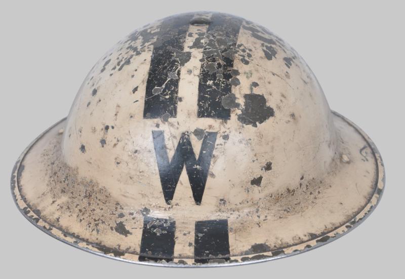 WW2 British Chief Wardens Helmet 1939