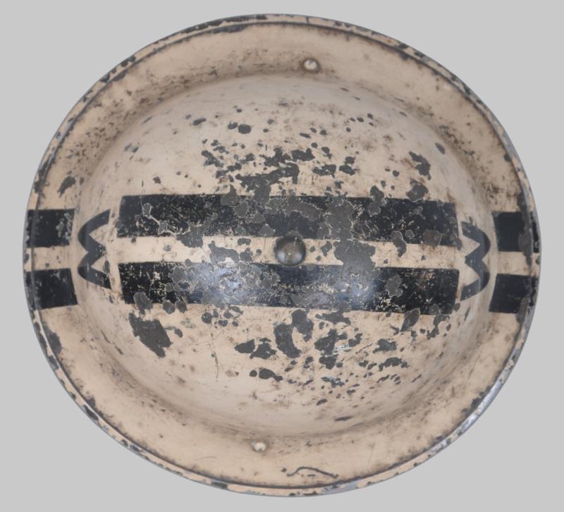 WW2 British Chief Wardens Helmet 1939