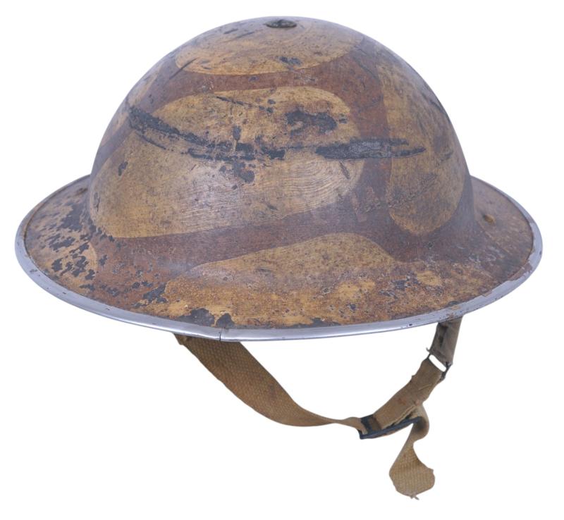 WW2 British Malta Camouflage Helmet 1939