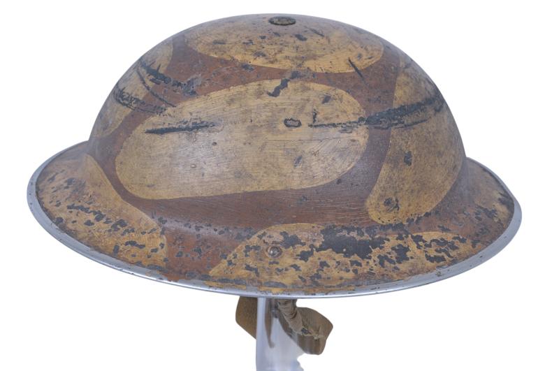 WW2 British Malta Camouflage Helmet 1939