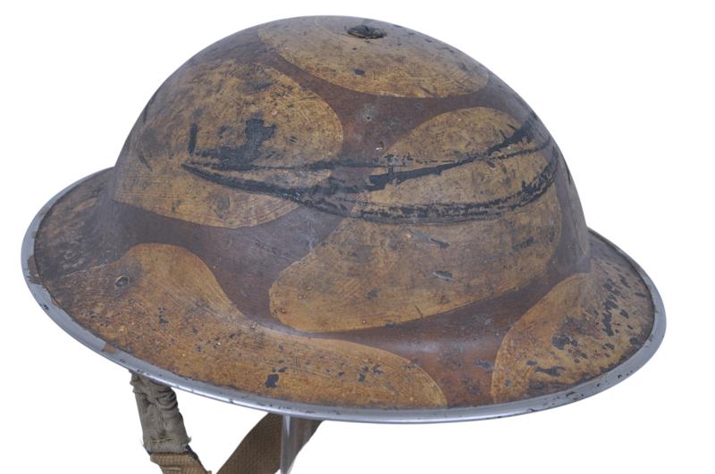 WW2 British Malta Camouflage Helmet 1939