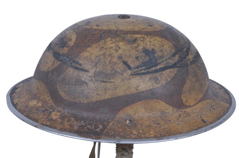 WW2 British Malta Camouflage Helmet 1939