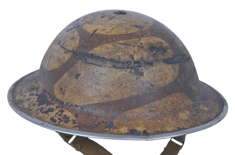 WW2 British Malta Camouflage Helmet 1939