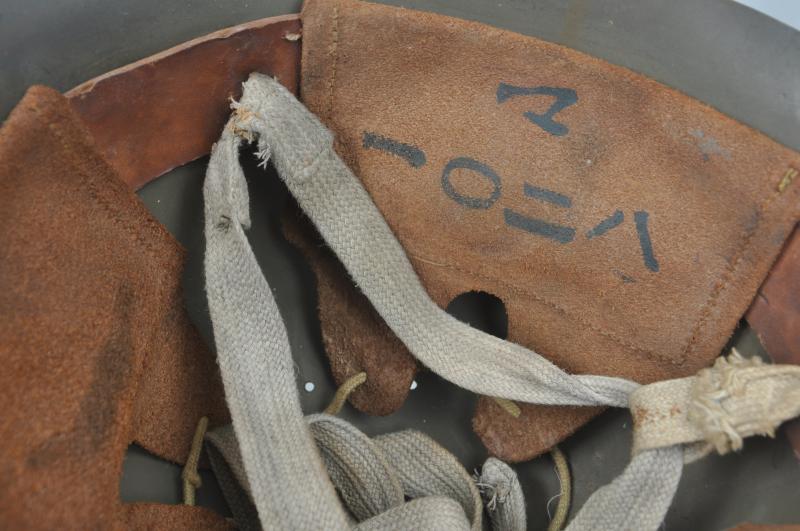 WW2 Japanese Navy Type 90 Steel Combat Helmet