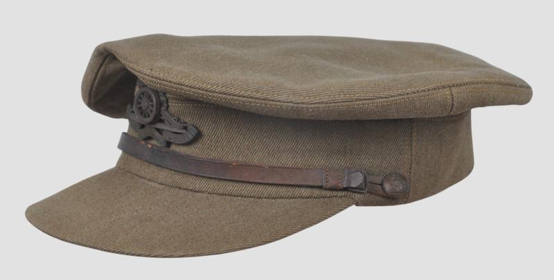 WW1 British Officers Royal Artillery Peaked Cap