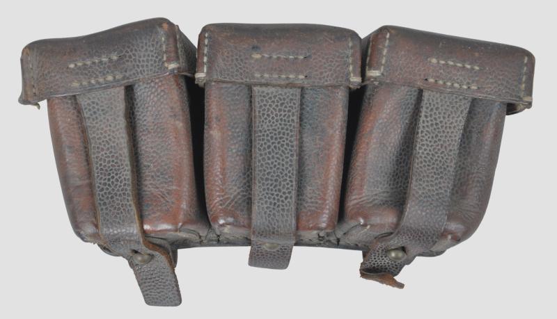 WW1 German Cartridge Pouch - Depot Marked 15th Armee Korps