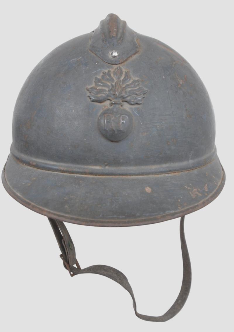 WW1 French Infantry M15 Adrian Helmet