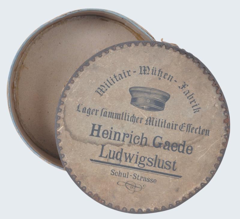 WW1 German Tailors 'Feldmutze' Box