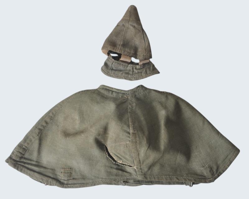 WW1 German M15 Pickelhaube Cover With Rare Seperate Spike Cover