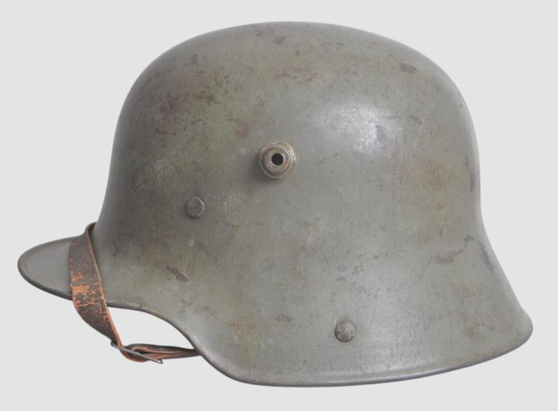 WW1 German M16 Steel Helmet With Original Chinstrap