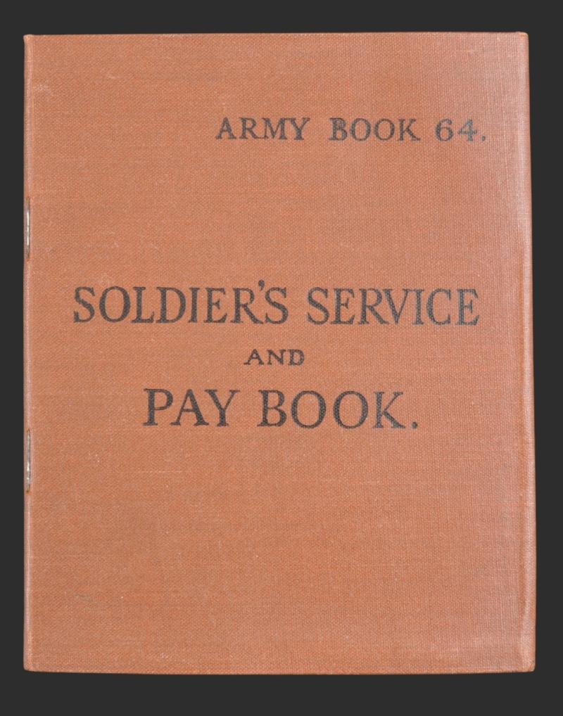 WW2 British AB64 Paybook , Blank  - 1943