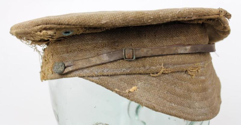 WW1 British 'Roof Found' Trench Cap From Amiens Area Of France